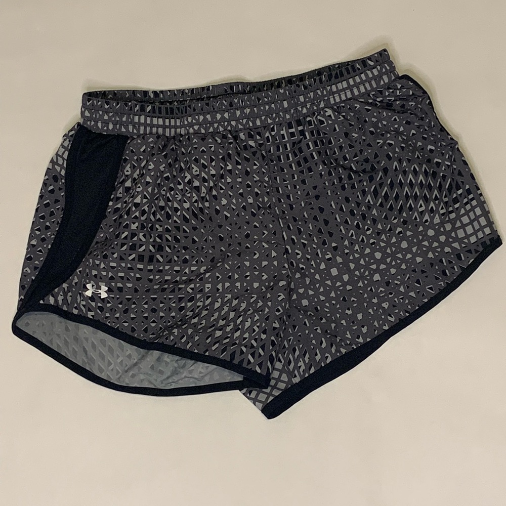 Under Armour Grey / Black Athletic Shorts